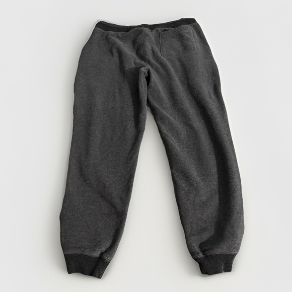 J.Crew Knot Goods Cozy Gray Cargo Joggers Cuffed Ankles Drawstring Pockets Sz L - Picture 3 of 9